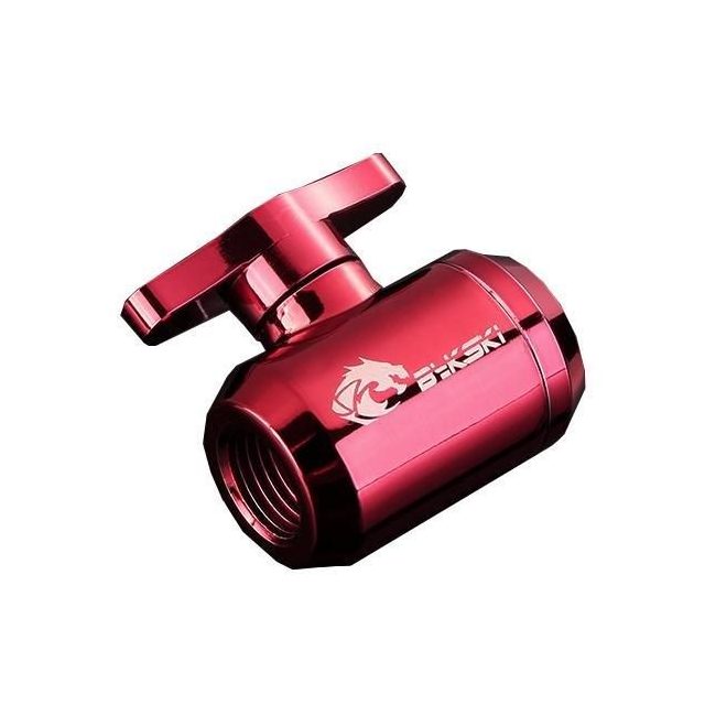 bykski g14 female to female drain ball valve red b dv cev2 r 483815 e1642276263482